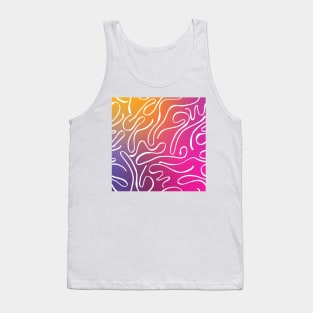 Gradient pattern Tank Top